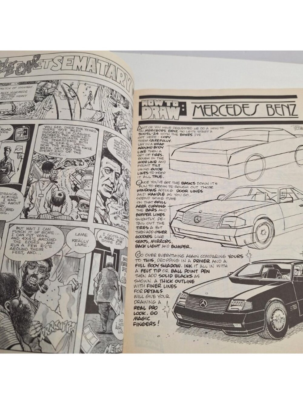 CARtoons Magazine Poster Calendar Monster Truck Oct Dec 89 Aug 91 Vintage Lot - Picture 13 of 16